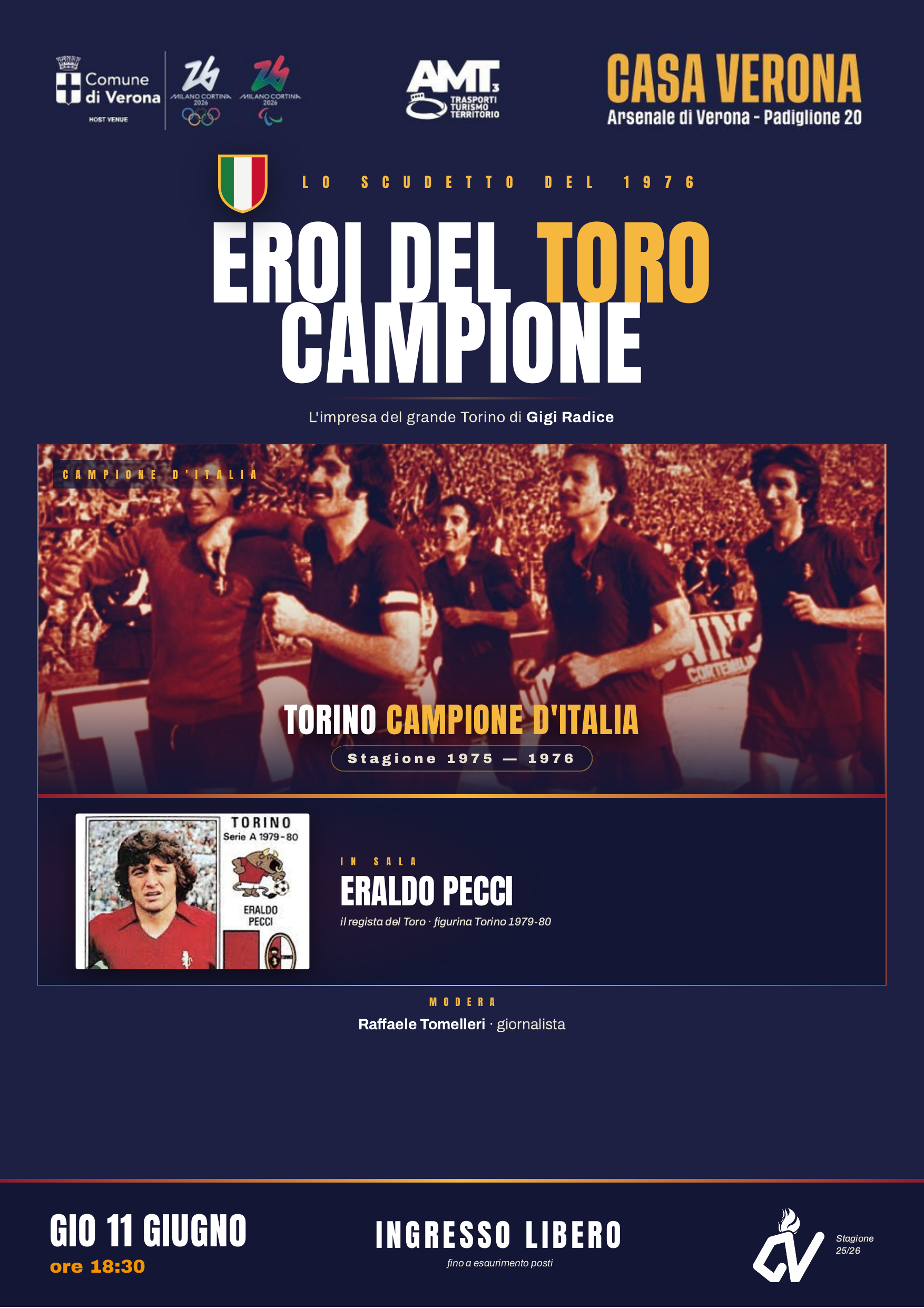 Locandina Eroi del Toro Campione