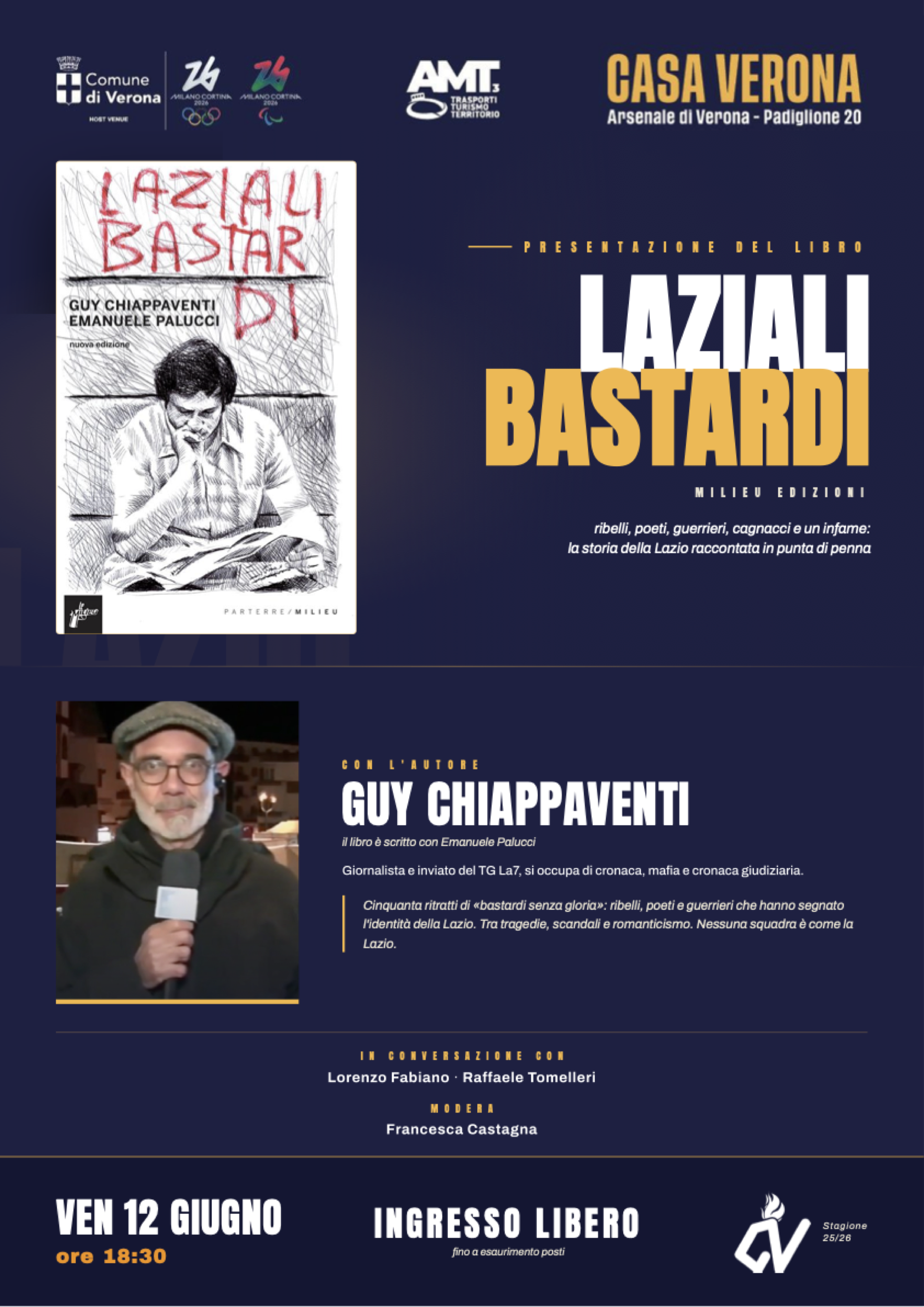 Locandina Laziali Bastardi