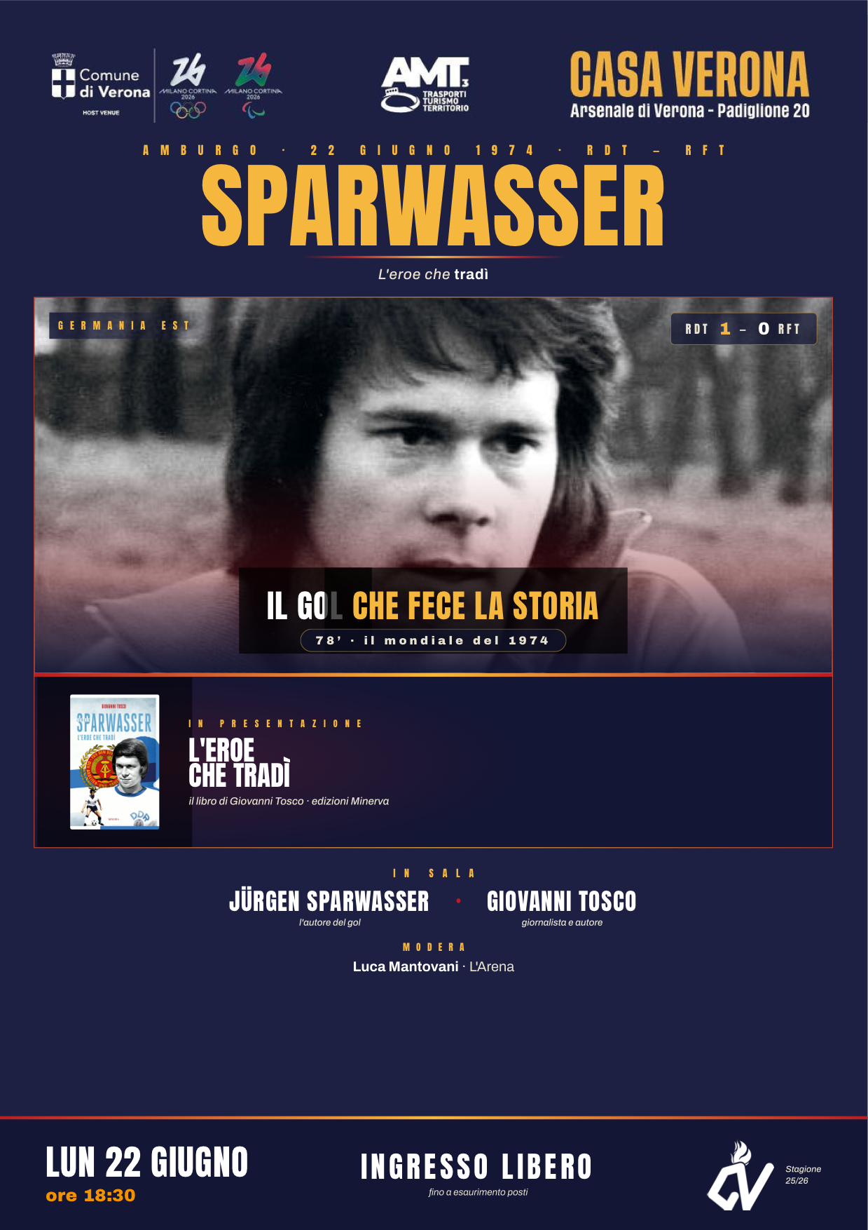Locandina Sparwasser, l'eroe che tradì