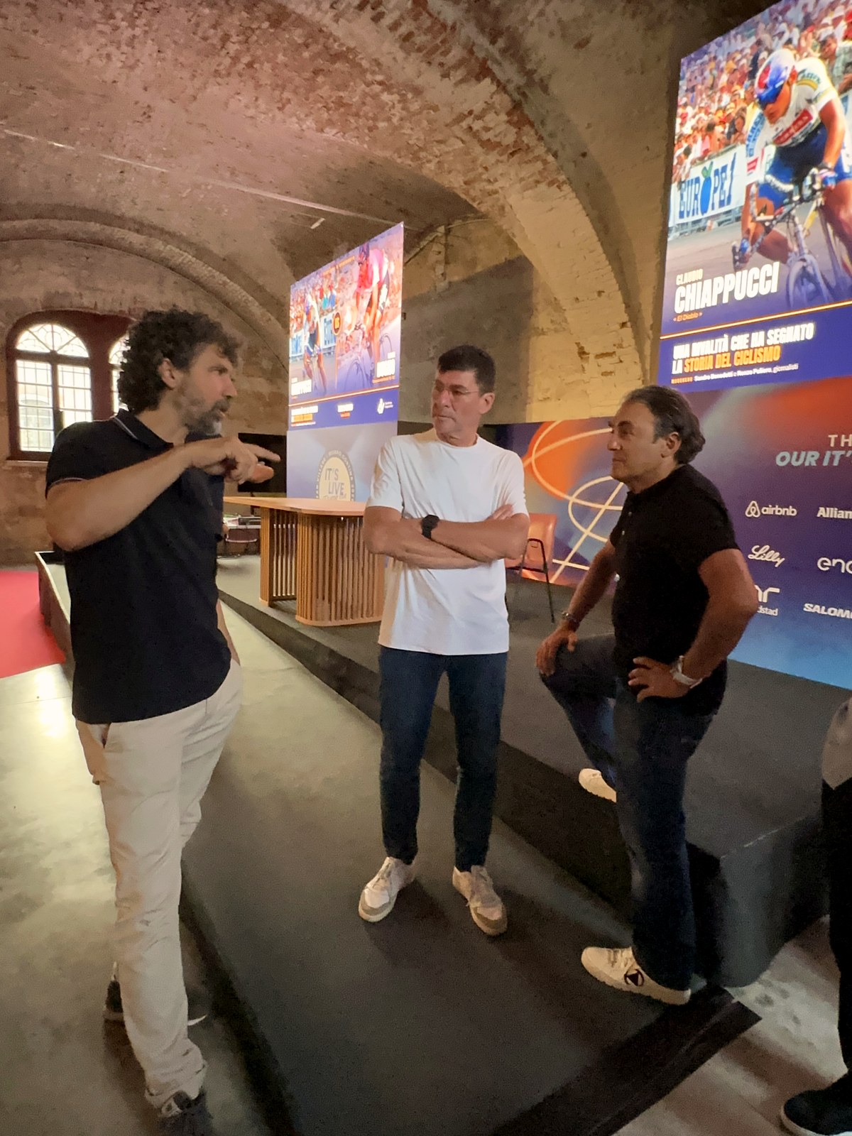 Chiappucci vs Bugno — sotto le volte dell'Arsenale
