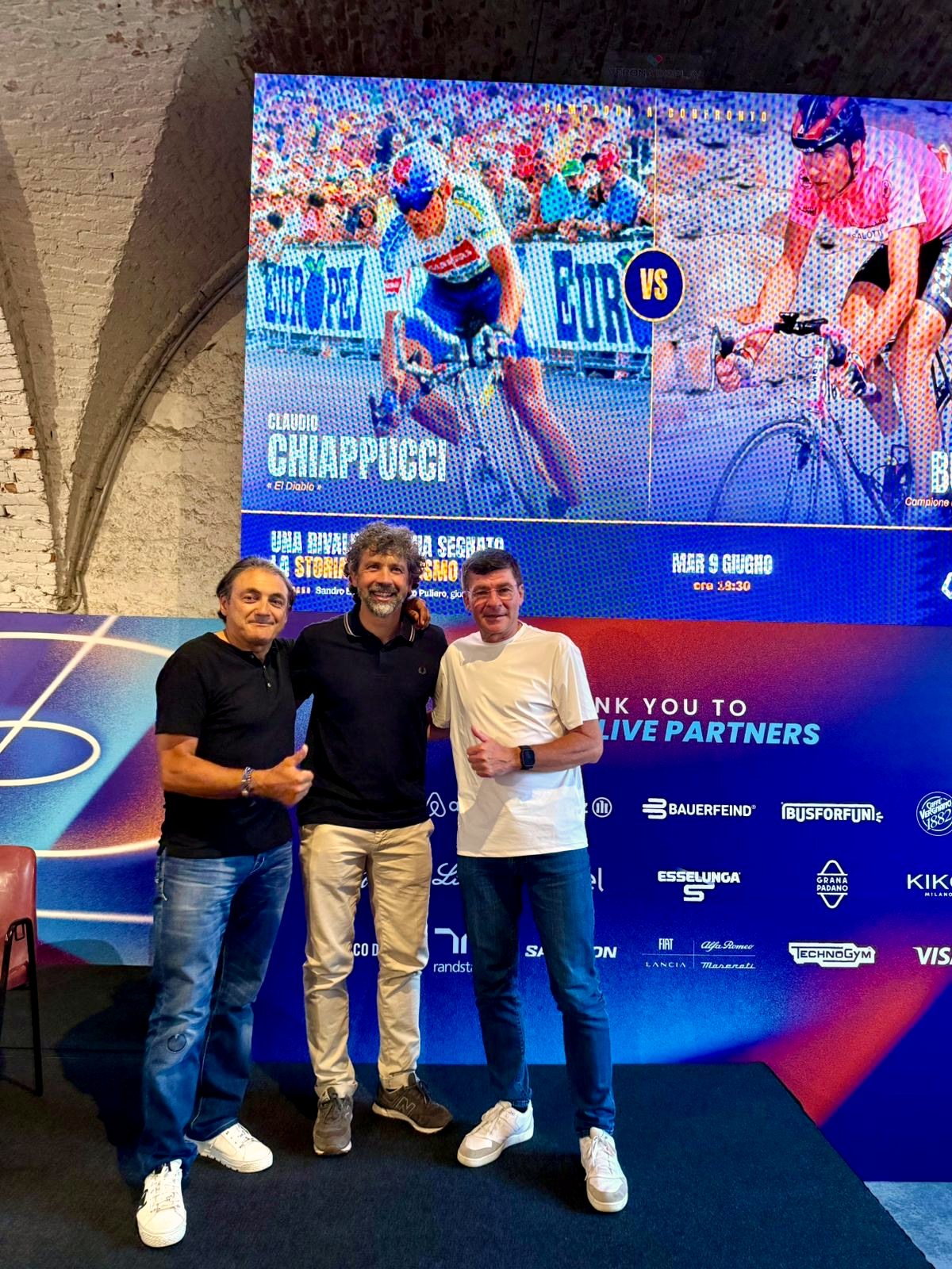 Chiappucci vs Bugno — i protagonisti della serata