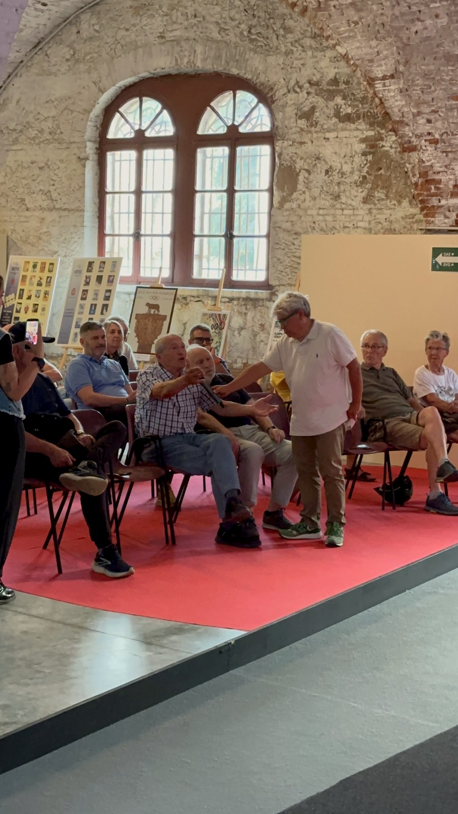 Chiappucci vs Bugno — il pubblico in sala