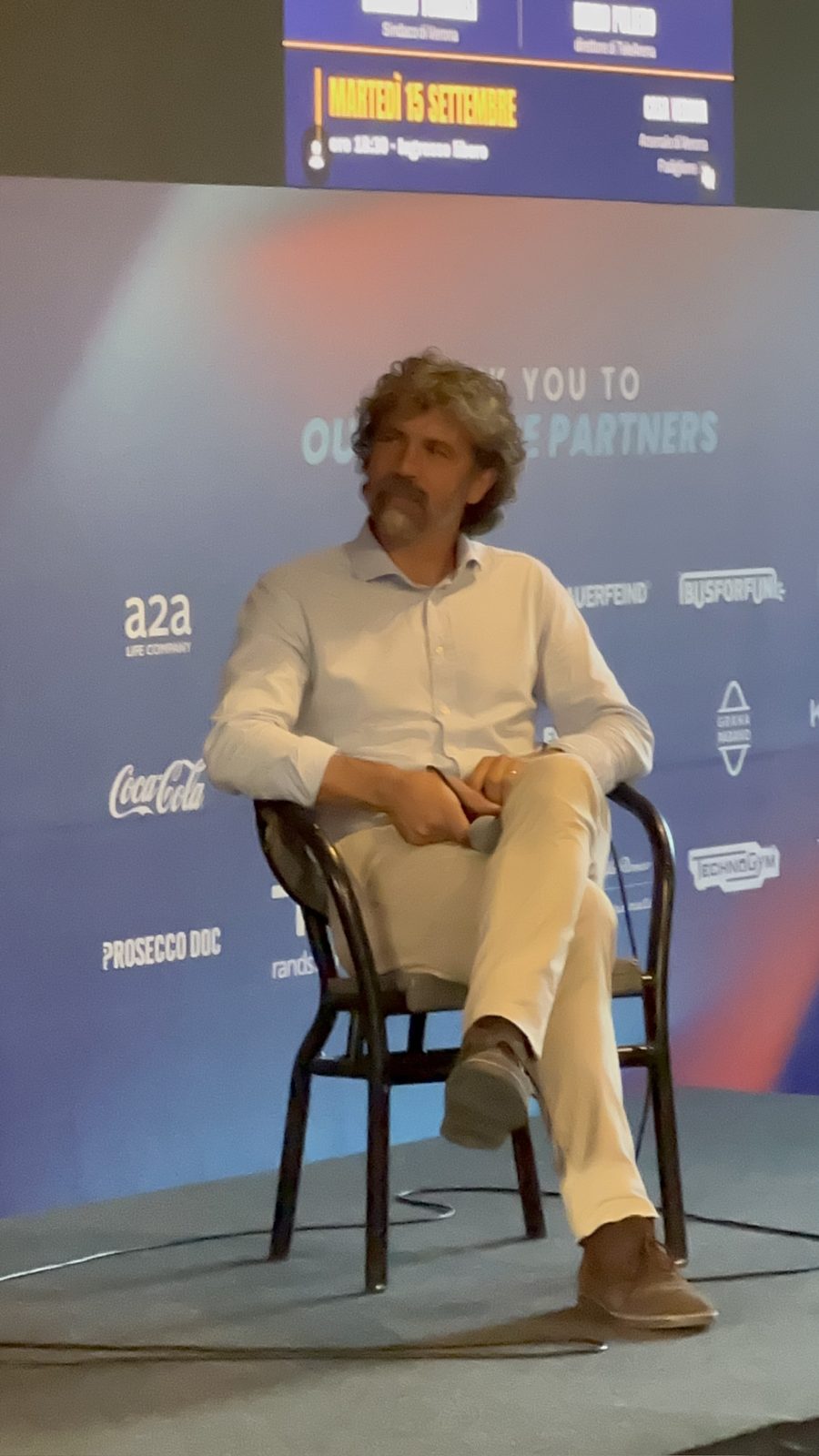 Preben Elkjær — sul palco di Casa Verona