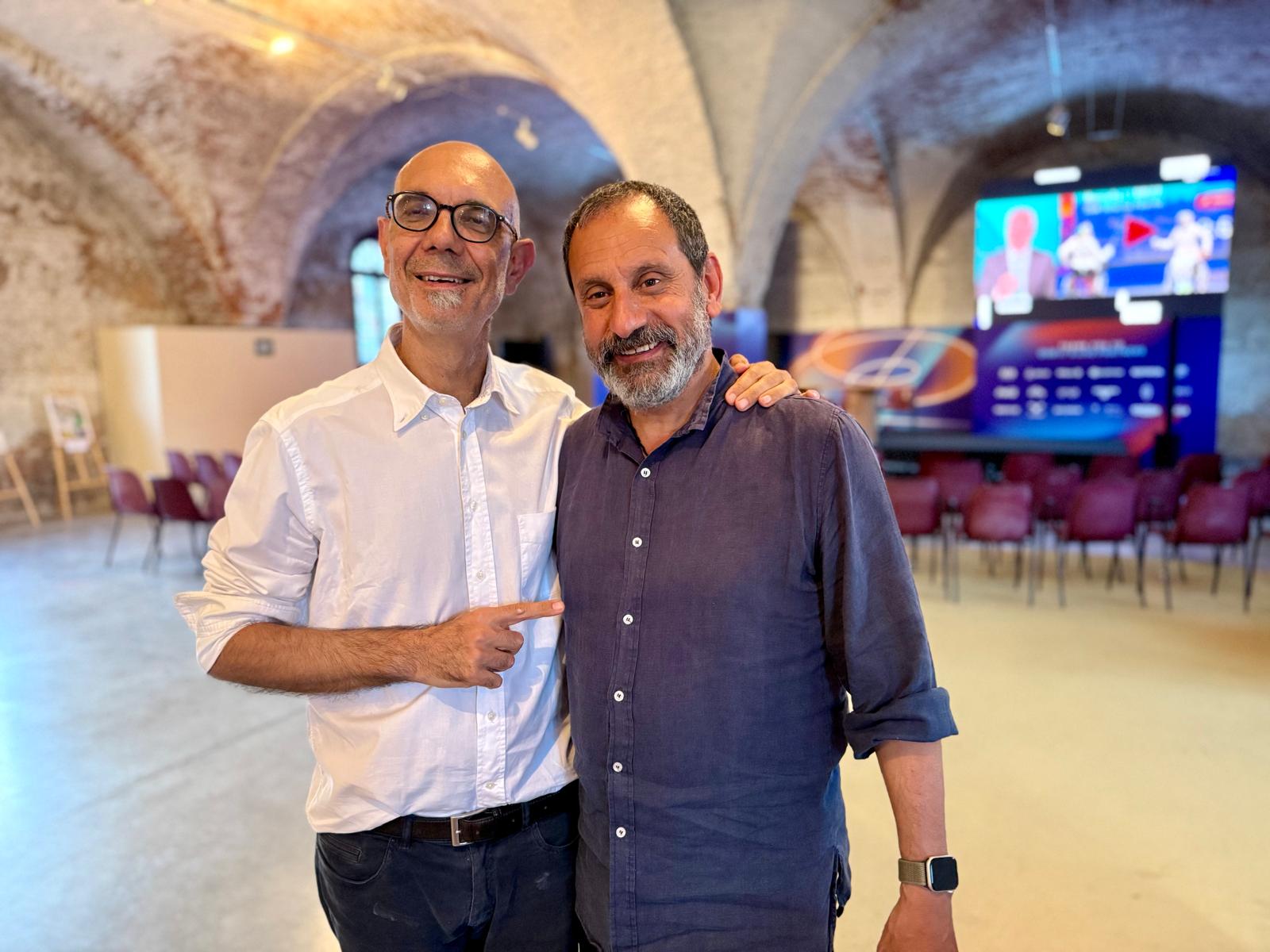 Laziali Bastardi — l'autore Guy Chiappaventi all'Arsenale di Verona